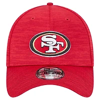 Men's New Era Scarlet San Francisco 49ers  Active Tech 39THIRTY Flex Hat