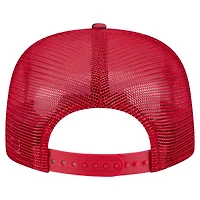 Casquette de golf à visière snapback Scarlet San Francisco 49ers Adventure Pattern de New Era pour homme