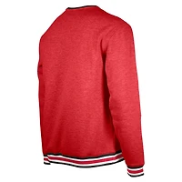 Sweat-shirt New Era Scarlet San Francisco 49ers pour hommes, grands et