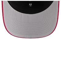 Men's New Era Scarlet San Francisco 49ers Chant 9SEVENTY Stretch-Snap Hat