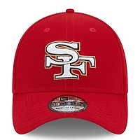 Casquette flex 39THIRTY City Originals San Francisco 49ers Scarlet New Era pour homme