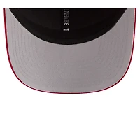 Men's New Era Scarlet San Francisco 49ers Contest 9SEVENTY Adjustable Trucker Hat
