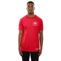 T-shirt réfléchissant fonctionnel New Era Scarlet San Francisco 49ers pour homme