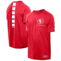 Men's New Era  Scarlet San Francisco 49ers Functional Fandom Reflective T-Shirt