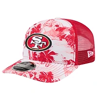 Casquette ajustable Hula 9SEVENTY Scarlet des San Francisco 49ers pour homme de New Era