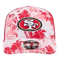 Casquette ajustable Hula 9SEVENTY Scarlet des San Francisco 49ers pour homme de New Era