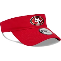 Visière réglable principale New Era Scarlet San Francisco 49ers pour homme