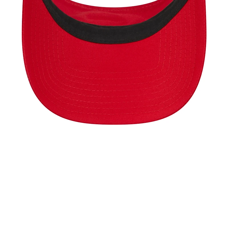 Visière réglable principale New Era Scarlet San Francisco 49ers pour homme