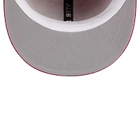 Men's New Era Scarlet San Francisco 49ers  Main Patch 59FIFTY Fitted Hat
