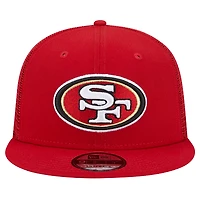 Casquette snapback 9FIFTY Main Trucker de San Francisco 49ers de New Era pour homme