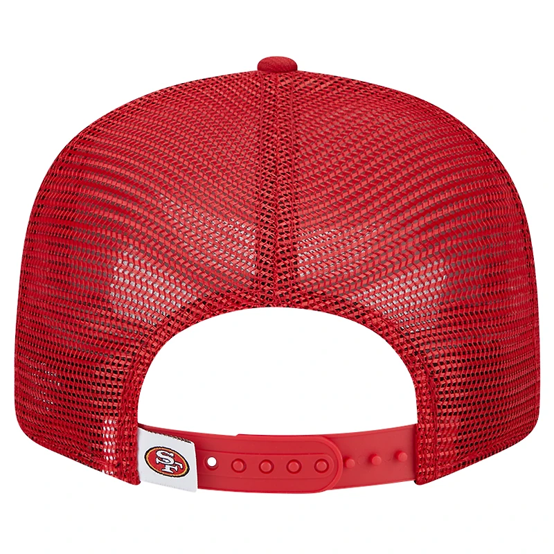 Casquette snapback 9FIFTY Main Trucker de San Francisco 49ers de New Era pour homme