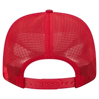 Men's New Era Scarlet San Francisco 49ers Micro Badge 9SEVENTY Adjustable Hat