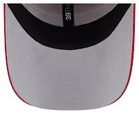 Casquette New Era 39THIRTY Flex à rayures écarlates des San Francisco 49ers pour homme