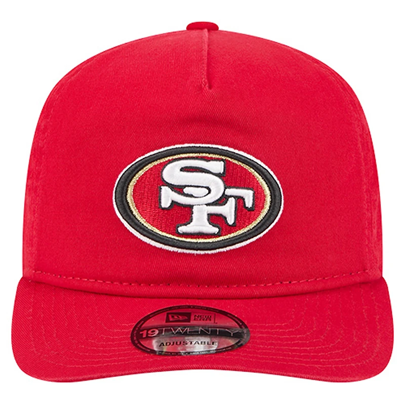 Casquette ajustable New Era Scarlet San Francisco 49ers Team 19TWENTY pour homme