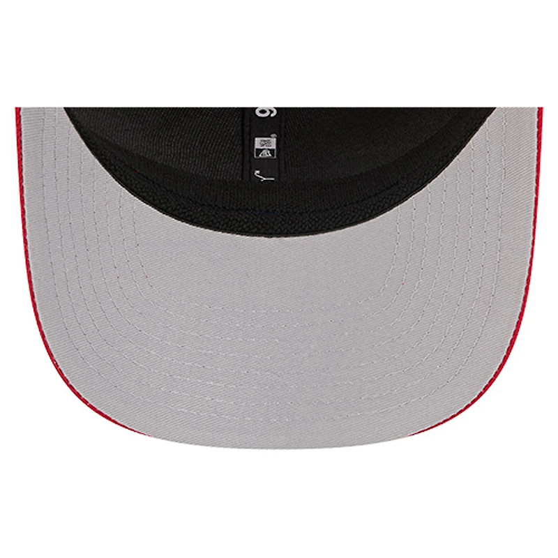 Casquette ajustable New Era Scarlet San Francisco 49ers Team 9SEVENTY pour homme