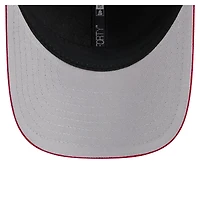 Casquette ajustable New Era Scarlet San Francisco 49ers Team Collection 9FORTY M-Crown pour homme