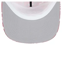 Men's New Era Scarlet San Francisco 49ers Wakey Wakey Golfer Snapback Hat
