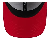 Men's New Era Stone/Scarlet San Francisco 49ers 2024 Sideline Historic 39THIRTY Flex Hat