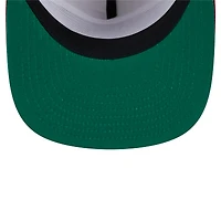 Casquette de golf athlétique à visière snapback New Era Stone/Scarlet pour homme des 49ers de San Francisco