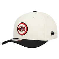 Casquette ajustable en velours côtelé 9SEVENTY pour homme New Era Stone San Francisco 49ers