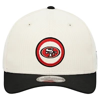 Casquette ajustable en velours côtelé 9SEVENTY pour homme New Era Stone San Francisco 49ers