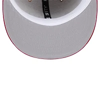 Men's New Era Tan San Francisco 49ers  Throwback Logo Main 59FIFTY Fitted Hat