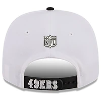 Men's New Era  White/Black San Francisco 49ers 2026 NFL Draft 9SEVENTY Adjustable Hat