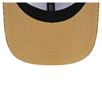 Casquette extensible à boutons-pression New Era blanche/dorée San Francisco 49ers AAPI Apex Collection Floral 9SEVENTY pour homme
