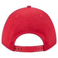 Men's New Era  White/Scarlet San Francisco 49ers Adventure Gradient 9FORTY M-Crown A-Frame Adjustable Hat