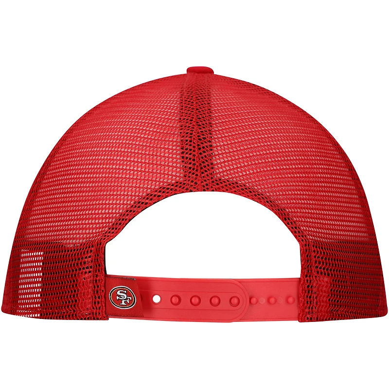Casquette Snapback 9FIFTY A-Frame San Francisco 49ers New Era blanche/écarlate pour homme