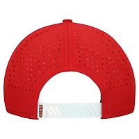 Casquette ajustable New Era 9SEVENTY blanche/écarlate des San Francisco 49ers pour homme