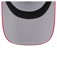 Men's New Era White/Scarlet San Francisco 49ers Foodie 9FIFTY A-Frame Trucker Snapback Hat