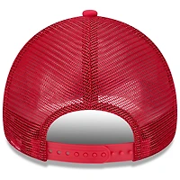 Casquette ajustable 9FORTY avec mot-symbole rétro San Francisco 49ers New Era blanc/écarlate pour hommes