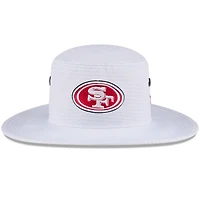 Bob New Era blanc pour homme des San Francisco 49ers 2024 NFL Training Camp Panama