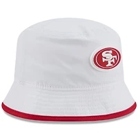 Men's New Era  White San Francisco 49ers 2025 NFL Training Camp Stretch Bucket Hat