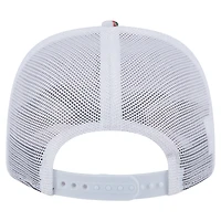 Casquette extensible à bouton-pression New Era blanche pour homme, motif flamant rose Adventure 9SEVENTY des San Francisco 49ers