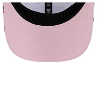 Casquette extensible à bouton-pression New Era blanche pour homme, motif flamant rose Adventure 9SEVENTY des San Francisco 49ers