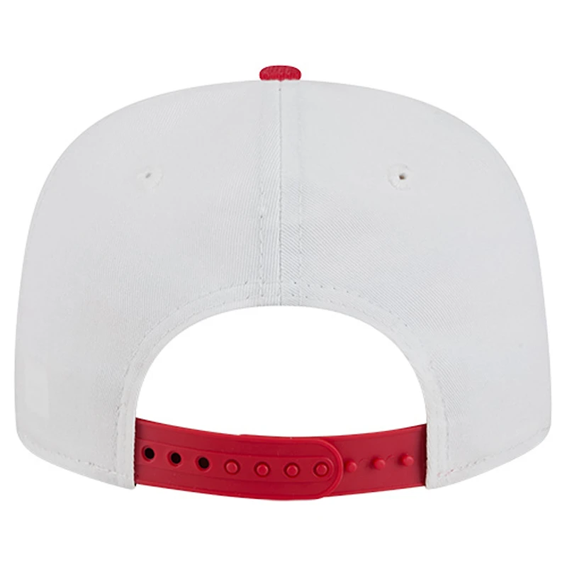 Casquette ajustable New Era blanche San Francisco 49ers Argyle 19TWENTY pour homme