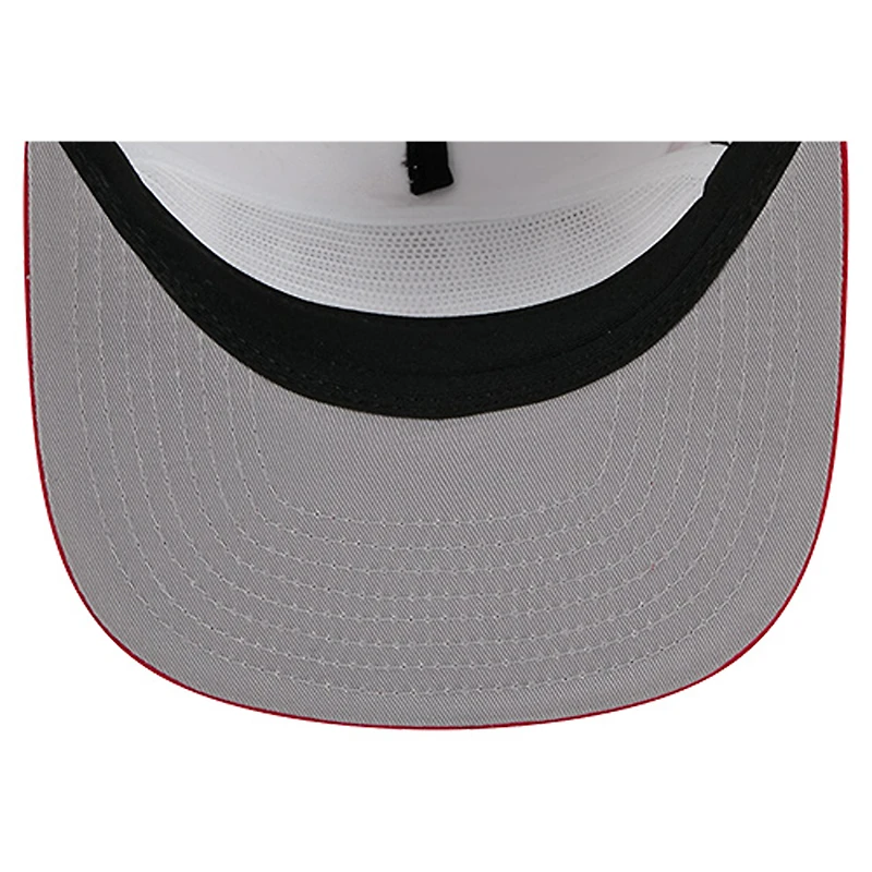 Men's New Era  White San Francisco 49ers Argyle 19TWENTY Adjustable Hat