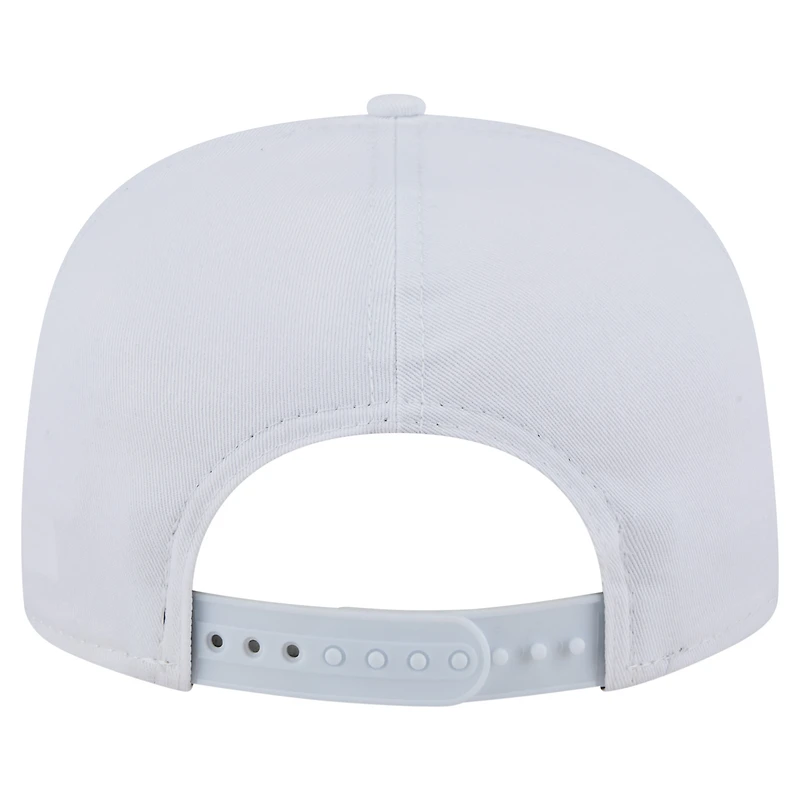 Casquette Snapback Collide Golfer blanche New Era pour homme des San Francisco 49ers