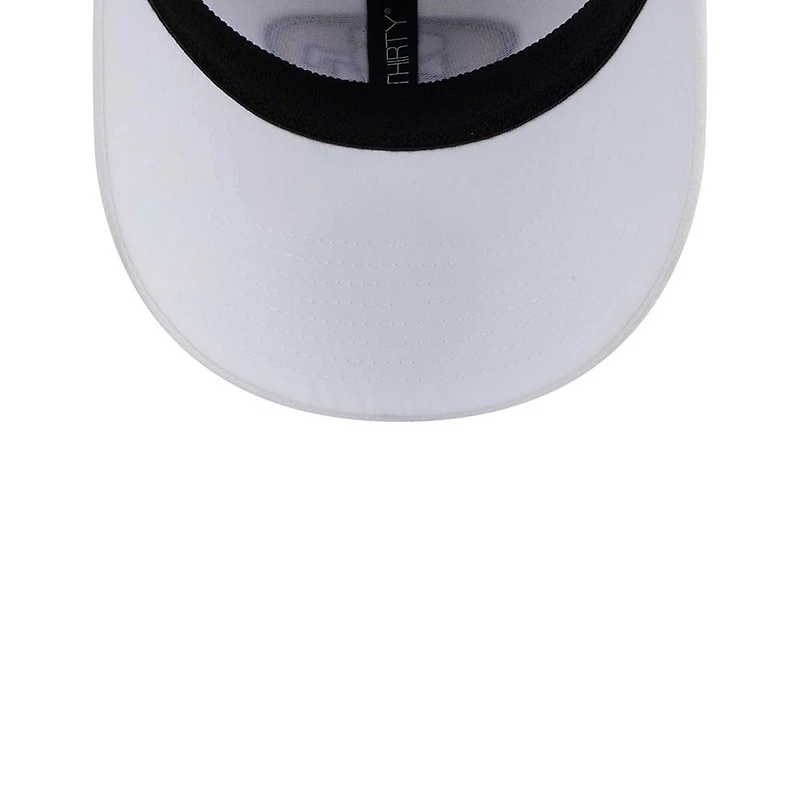 Casquette flexible principale 39THIRTY des San Francisco 49ers New Era pour hommes, blanche
