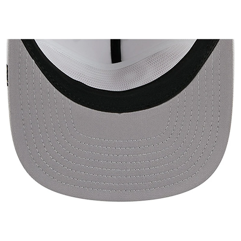 Casquette snapback New Era blanche pour homme, modèle 19TWENTY, aux couleurs des 49ers de San Francisco.