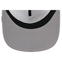 Casquette snapback New Era blanche pour homme, modèle 19TWENTY, aux couleurs des 49ers de San Francisco.