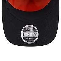 Men's New Era x Alpha Industries  Black San Francisco 49ers A-Frame 9FORTY Adjustable Hat