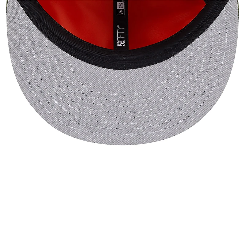 Men's New Era x Alpha Industries Olive San Francisco 49ers Dog Ears 59FIFTY Fitted Hat