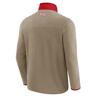 Men's NFL x Darius Rucker Collection by Fanatics  Tan San Francisco 49ers Heavyweight Polar Fleece Full-Zip Jacket