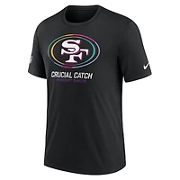 Men's Nike Black San Francisco 49ers 2024 NFL Crucial Catch Big & Tall T-Shirt