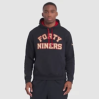 Sweat à capuche Nike noir pour homme San Francisco 49ers 2025 Rivalries Collection Club