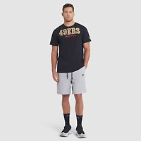 T-shirt Nike noir pour homme, collection San Francisco 49ers 2025 Rivalries Essential