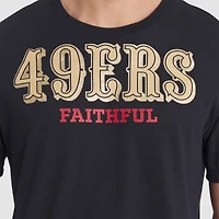 T-shirt Nike noir pour homme, collection San Francisco 49ers 2025 Rivalries Essential